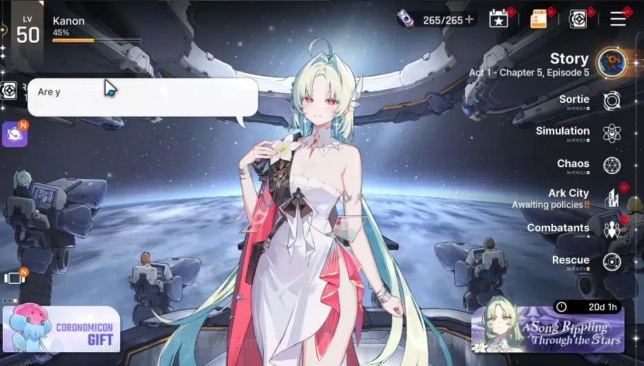 Chaos Zero Nightmare Accounts GLOBAL|Lv 53|9 SSR[Adelheid,Heidemarie+Sign,Tipher image 1