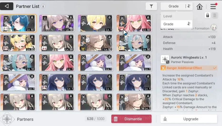 Chaos Zero Nightmare Accounts GLOBAL|Lv 53|9 SSR[Adelheid,Heidemarie+Sign,Tipher image 6