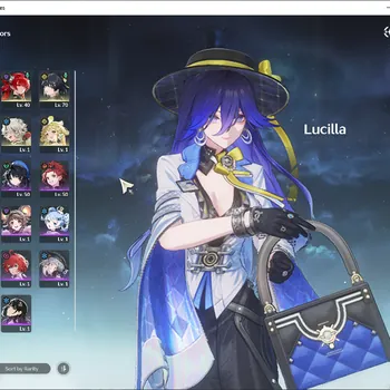 Wuthering Waves Accounts Mid-Game SEA |UL 49|2 Limited (Lucilla RC6 & Suoming)+Sign + 4 Standard Char|Data Bank Lv 30|Female