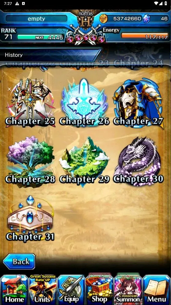 Grand Summoners Accounts Global|Rank 71|Ascend 14|OkarunTW|War Hero FenTW|N image 2