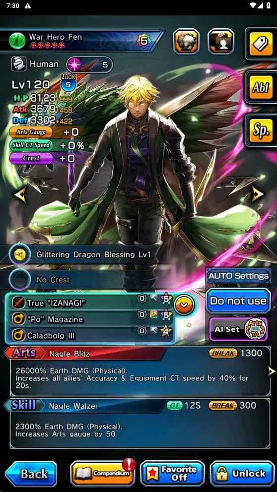 Grand Summoners Accounts Global|Rank 71|Ascend 14|OkarunTW|War Hero FenTW|N image 7
