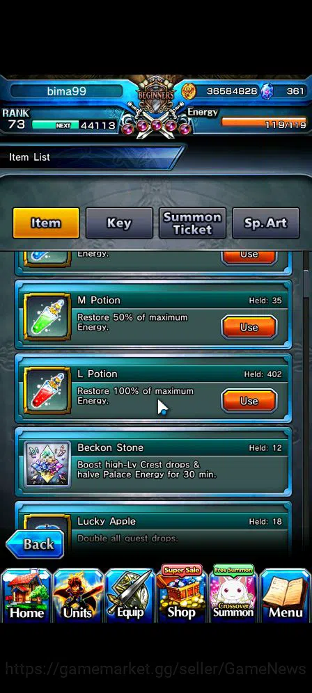 Grand Summoners Accounts Starter Global|Rank 73|13 Ascend|Summer (MiyuTW,Luvia&Rin,Illya,ChloeTW),ChloeTW,Jay,Hot 2