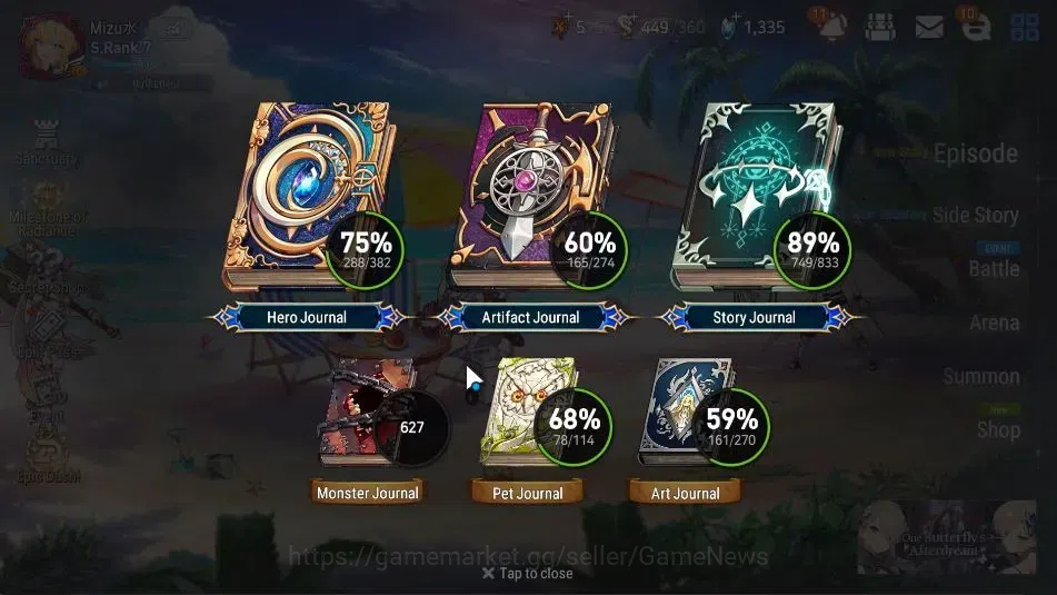 Epic Seven Accounts High-End ASIA Verif ENDGAME|39ML(Dark Diene,AinzOG,GRas,HarSeti,Zio,Etc)+FuLL Collab Frieren|MANY 3