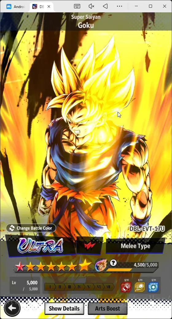 Dragon Ball Legends Accounts High-End Android |Lvl 154|15.9M Total Power|12.7K CC|3 LR|5 UL|LR Trunks&Gohan,SSG 12