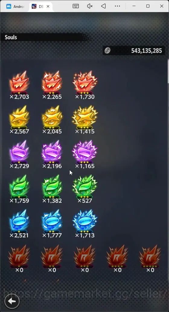 Dragon Ball Legends Accounts High-End Android |Lvl 154|15.9M Total Power|12.7K CC|3 LR|5 UL|LR Trunks&Gohan,SSG 5
