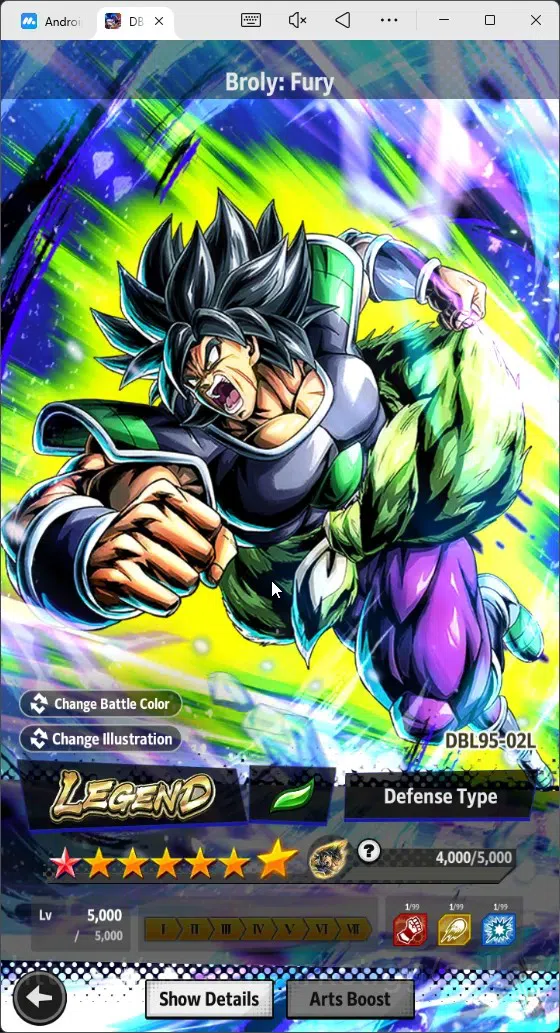 Dragon Ball Legends Accounts High-End Android |Lvl 154|15.9M Total Power|12.7K CC|3 LR|5 UL|LR Trunks&Gohan,SSG 9