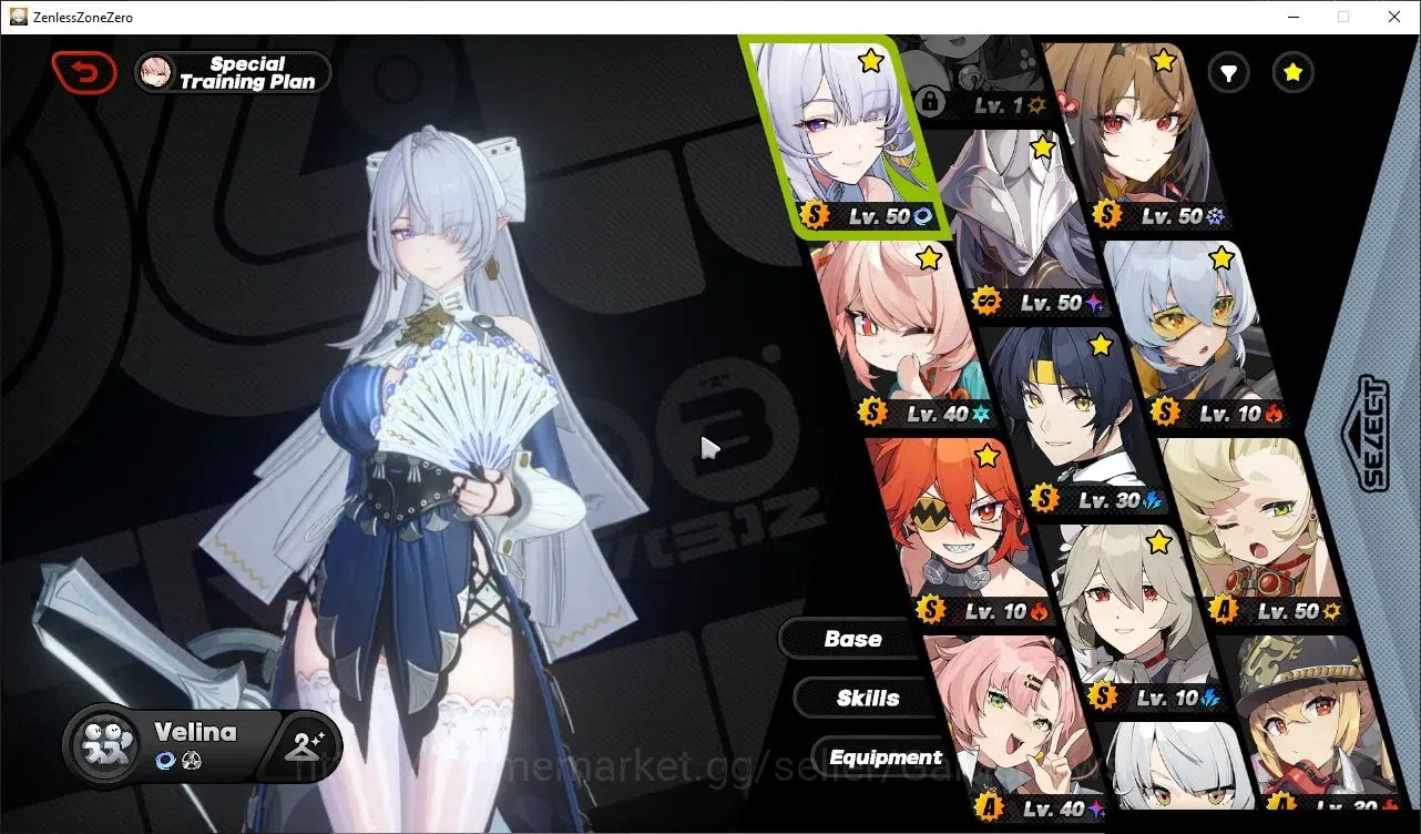 Zenless Zone Zero Accounts Others ASIA|IK 44|17 EMT|5 Limited|(Ye Shunguang,Pyrois M2)+Sign Velina,Zhao,Harumasa +3 STD 1