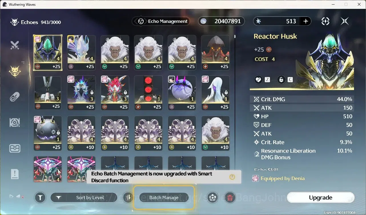 Wuthering Waves Accounts Starter SEA|UL 52|Rank 5|2 Char Limited [Denia Rc6]+Sign, Rebecca | Mc Female | TakeMail WW254B 16