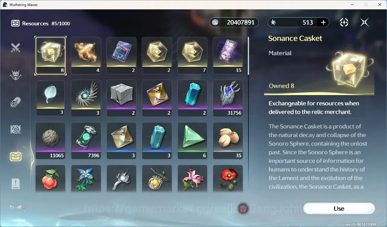 Wuthering Waves Accounts Starter SEA|UL 52|Rank 5|2 Char Limited [Denia Rc6]+Sign, Rebecca | Mc Female | TakeMail WW254B 19
