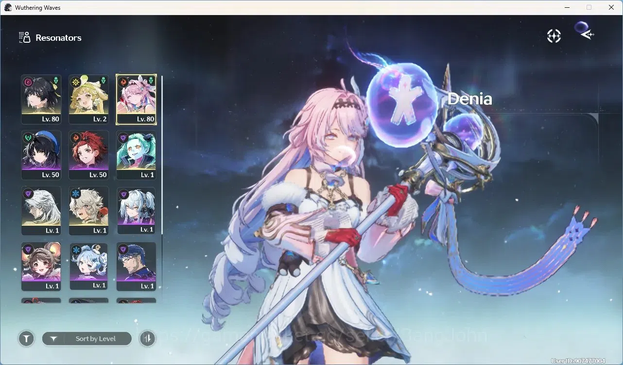 Wuthering Waves Accounts Starter SEA|UL 52|Rank 5|2 Char Limited [Denia Rc6]+Sign, Rebecca | Mc Female | TakeMail WW254B 2