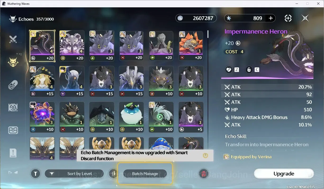 Wuthering Waves Accounts SEA|UL 38|Rank4|3 Char Limited [Phoebe,Zani,Rebecc image 5