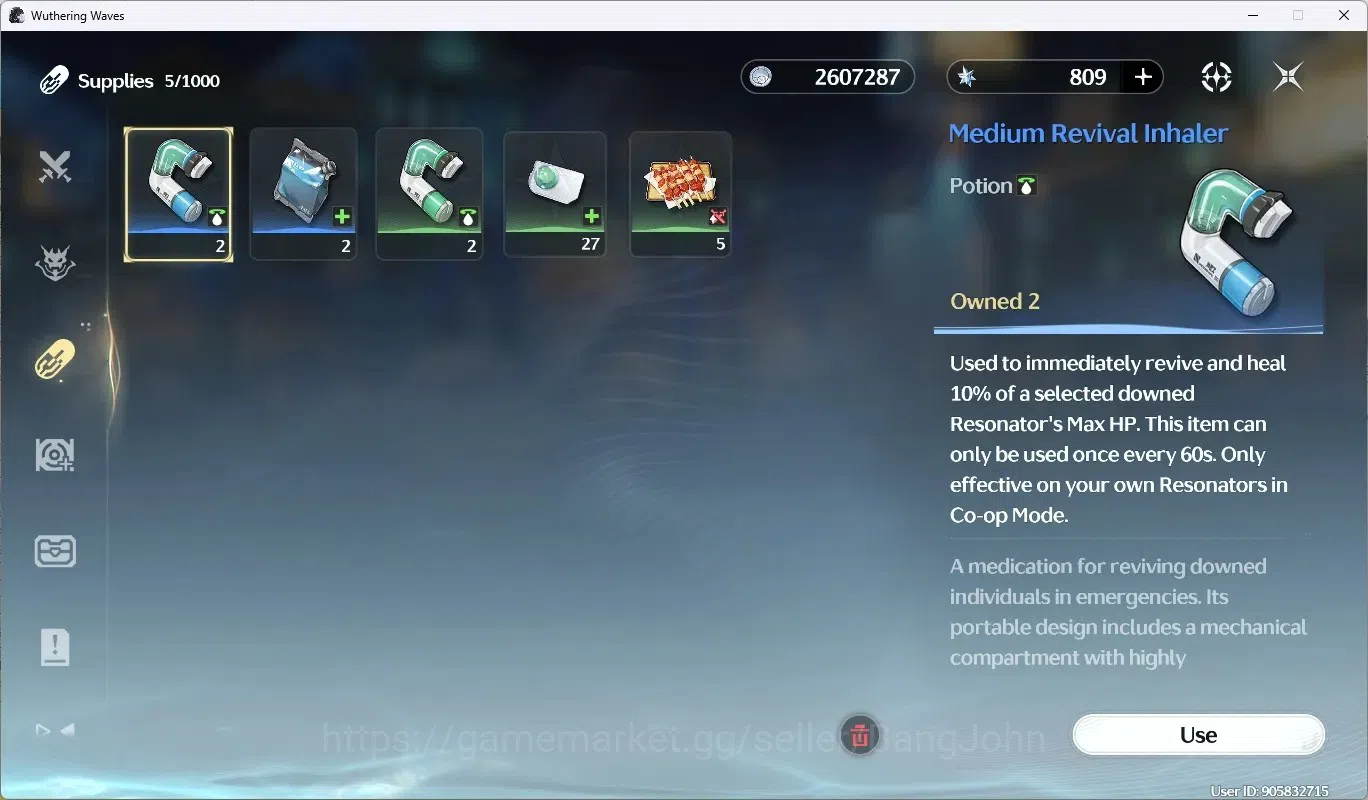 Wuthering Waves Accounts SEA|UL 38|Rank4|3 Char Limited [Phoebe,Zani,Rebecc image 6