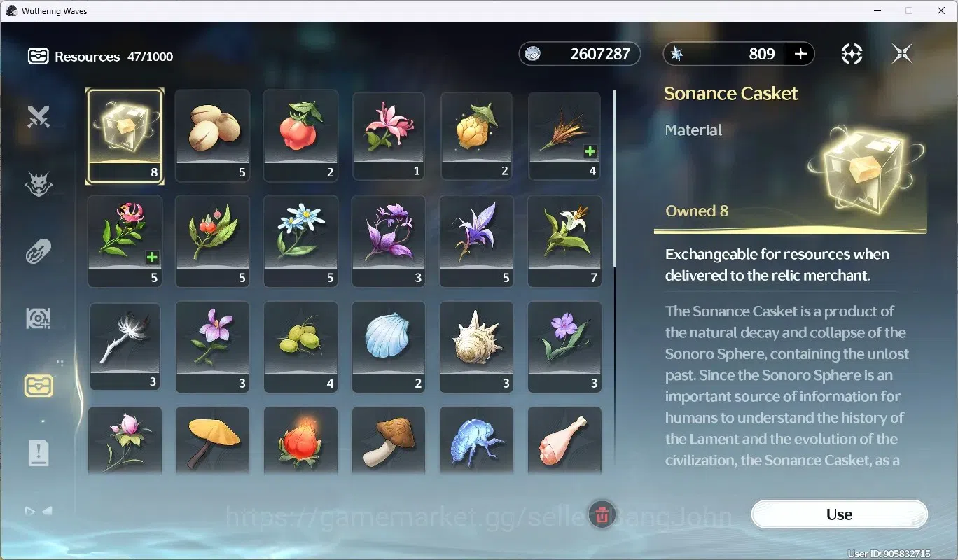 Wuthering Waves Accounts SEA|UL 38|Rank4|3 Char Limited [Phoebe,Zani,Rebecc image 8