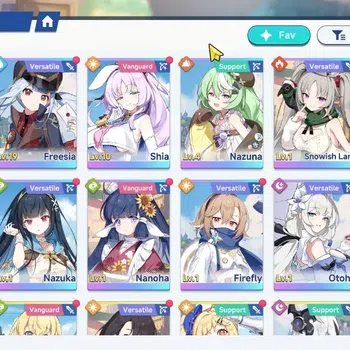 Stella Sora Accounts GLOBAL|Lv 40|12SSR 5Limit(Chitose,Shia,Otoha,Nazuka,Firefly,Snowish Laru),Freesia,Gerie,etc|11SSR