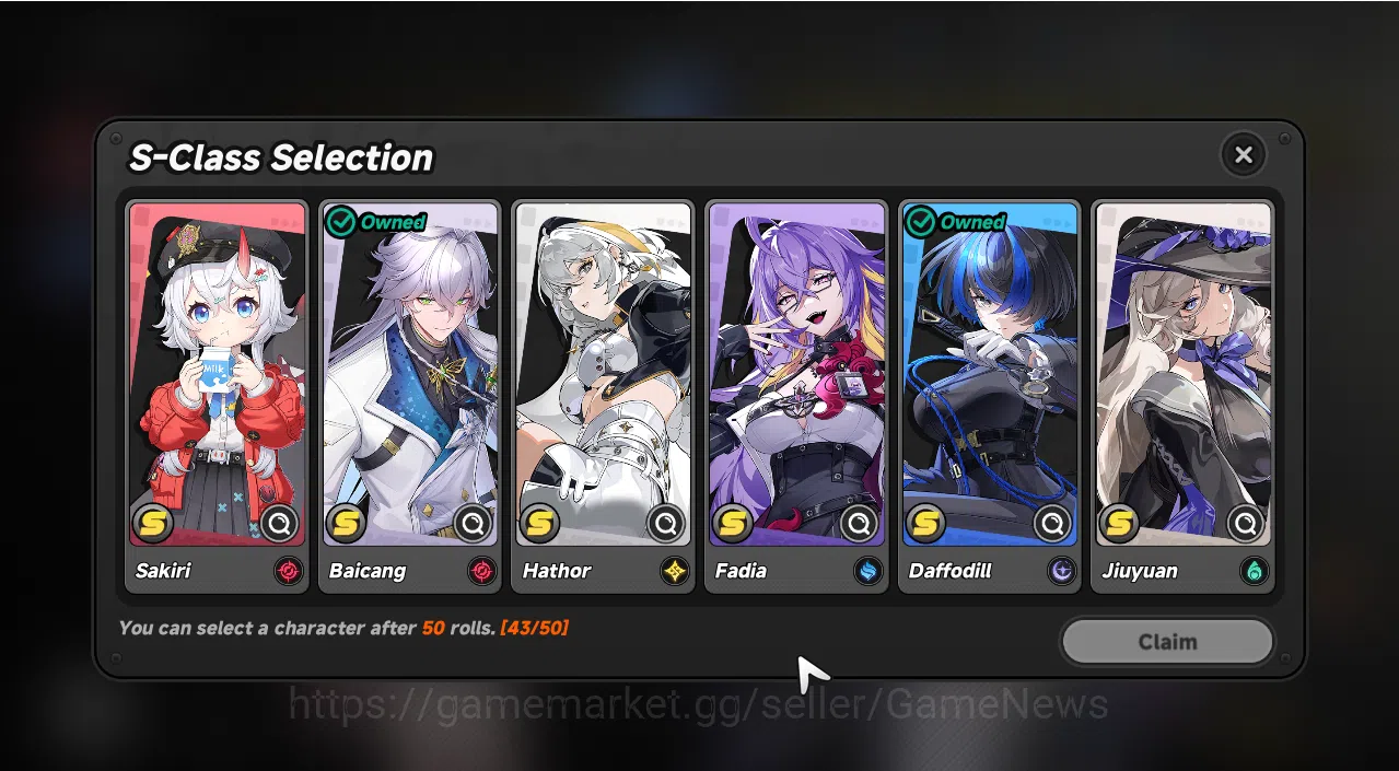 Neverness to Everness Accounts GLOBAL NA|HL 3| 2 SSR (Baicang,Daffodill)| 6 SR (M image 9