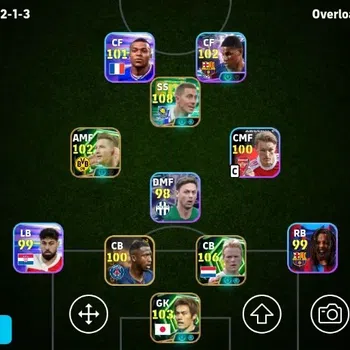 eFootball Accounts Legends & Iconic Players Mobile|PW3144|EdenHazardEpic,Ronald Koeman Epic,Narazaki Seigo Epic,Marco Reus