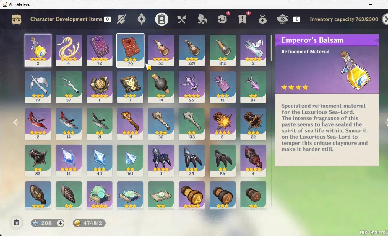 Genshin Impact Accounts Others ASIA|AR56|10 limit(Ayaka+Sign,Lauma,Xilonen,Kazuha,Klee etc)Jean Skin|MC Male|Take 4