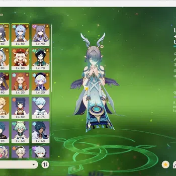 Genshin Impact Accounts Others ASIA|AR56|10 limit(Ayaka+Sign,Lauma,Xilonen,Kazuha,Klee etc)Jean Skin|MC Male|Take