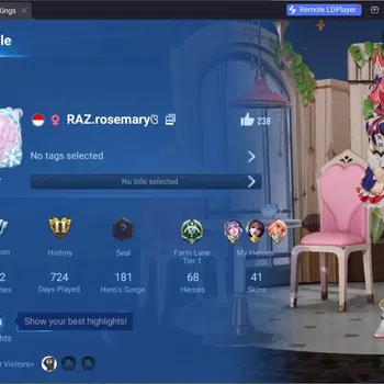 Honor of Kings Rare Skin Global | 68H 42S|KIC Luna, LNY Da Qiao, Bleach Hou image 1