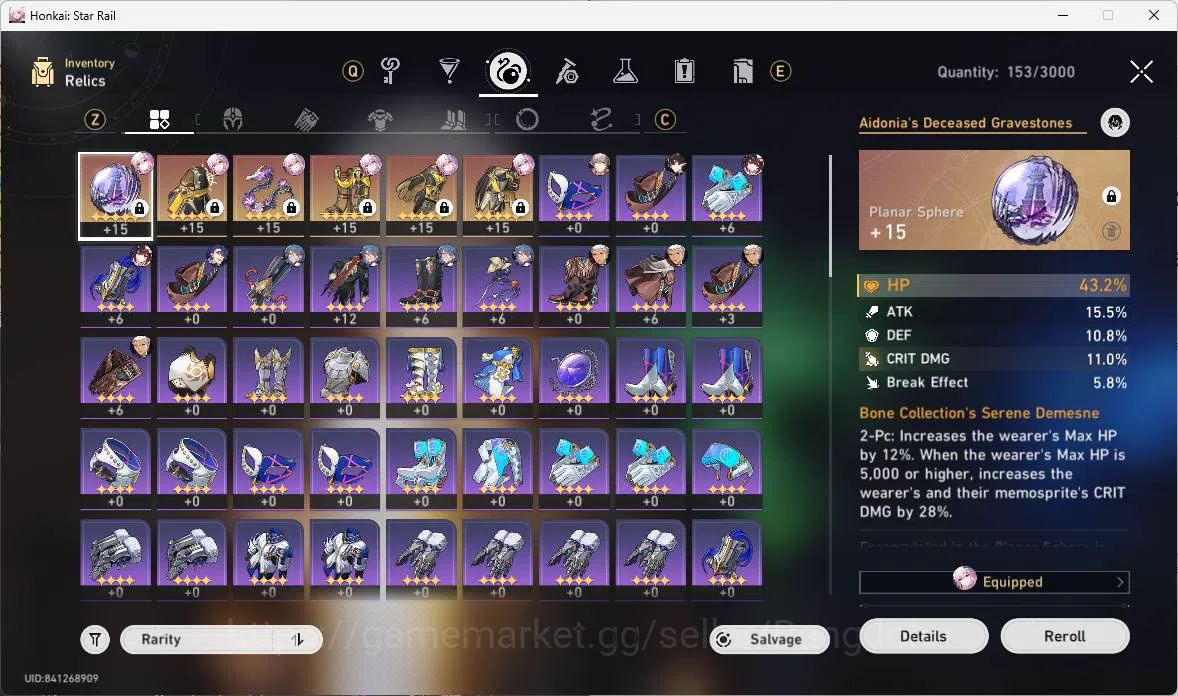 Honkai Star Rail Accounts ASIA | TL 40 | evernight, ruan mei, natasha, crydr image 5