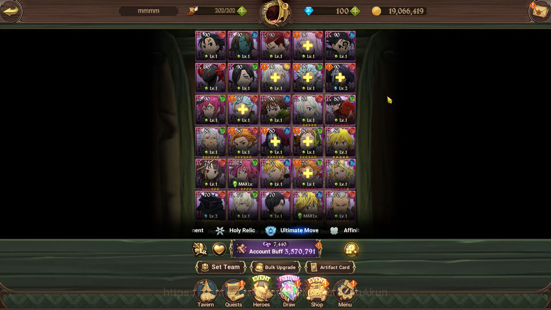 The Seven Deadly Sins: Grand Cross Accounts Global|3,5M CC|1 LR+9 UR+Collab Konosuba|Princess  image 8