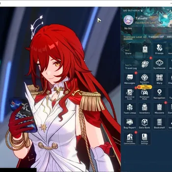 Honkai Star Rail Accounts Starter ASIA|Starter|TL 62|6 Limit|(Himeko Nova,Rin Tohsaka,Archer)+Sign,Huohuo,Sparkle|Mc