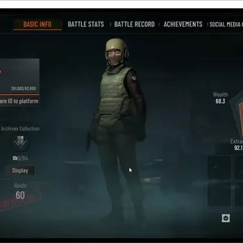 Arena Breakout Accounts High Value Mobile|LV 30 | SV 9.1 M | CV 5.8 M | skin Raider Outdoor|more detail Check