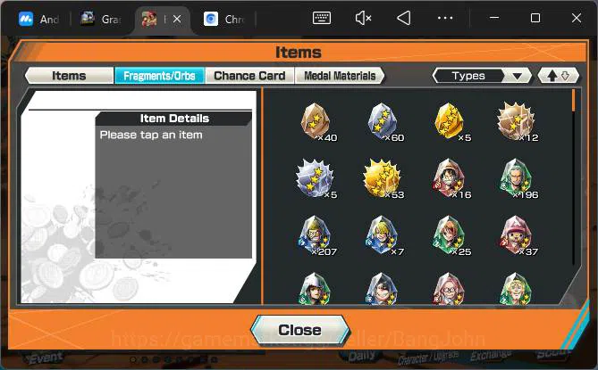 One Piece Bounty Rush Accounts Others GLOBAL| EX 3| PR 9|BMO Kaido,KS Yamato,MWD Luffy,etc|More Detail Check SS|OPBR279B 11