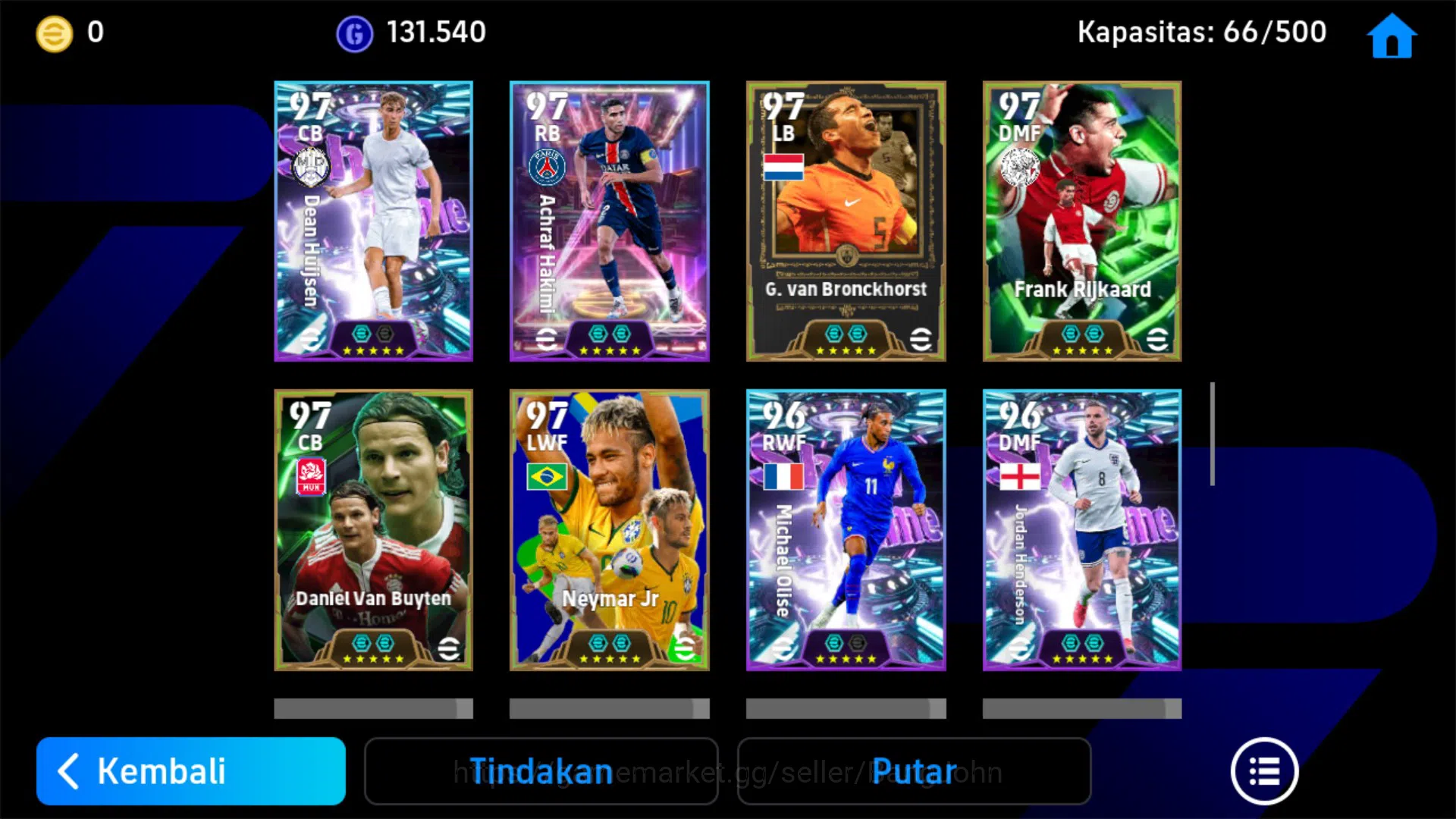 eFootball Accounts Android Power 3270 |Pele Epic db, Mbappe ShowT, De image 10