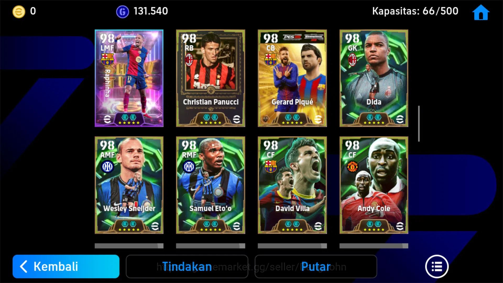 eFootball Accounts Android Power 3270 |Pele Epic db, Mbappe ShowT, De image 9
