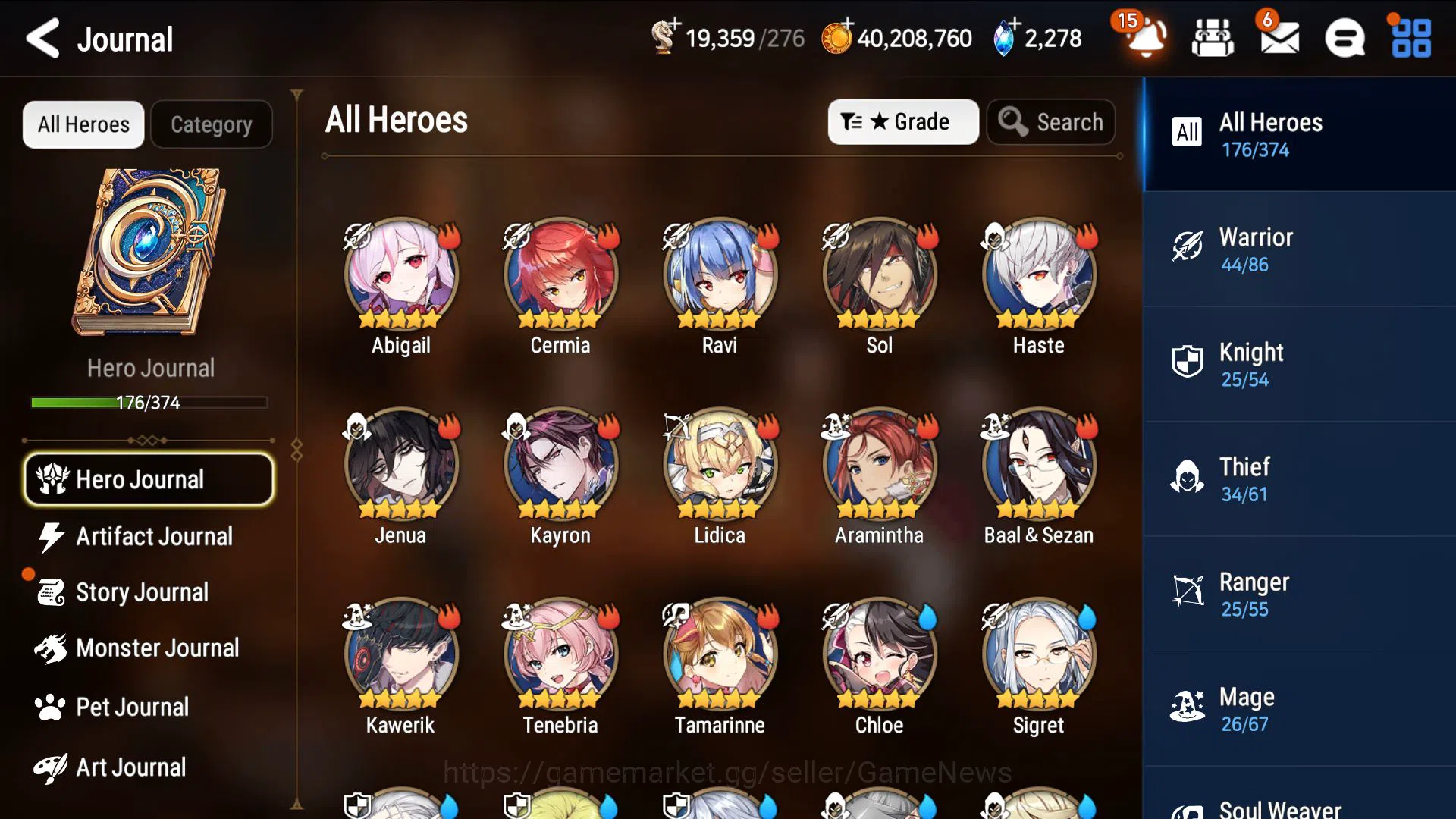 Epic Seven Accounts GLOBAL Unverif|8 ML(Lone W Peira,Sez,SS Vivian)(So image 3
