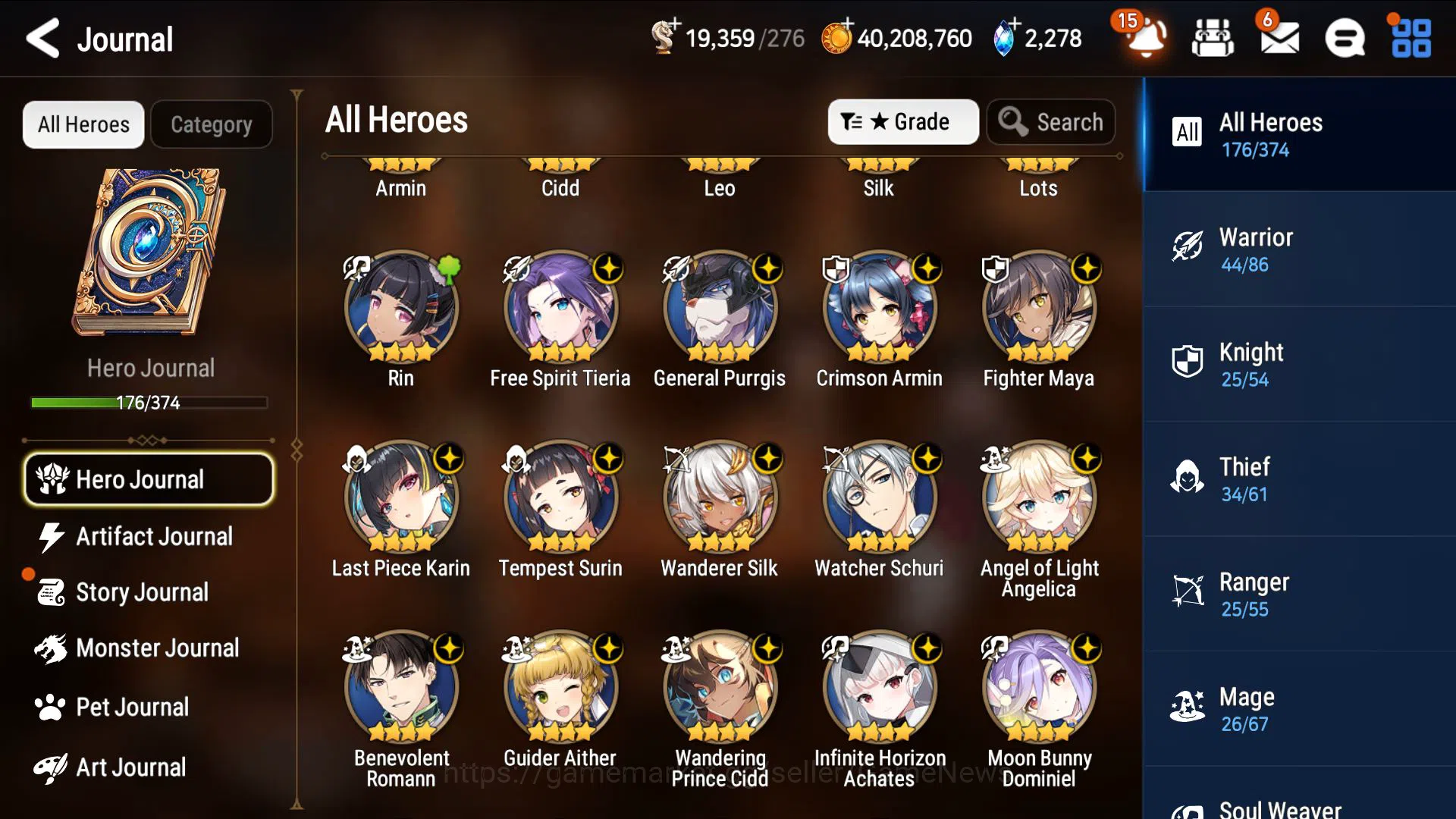 Epic Seven Accounts GLOBAL Unverif|8 ML(Lone W Peira,Sez,SS Vivian)(So image 6