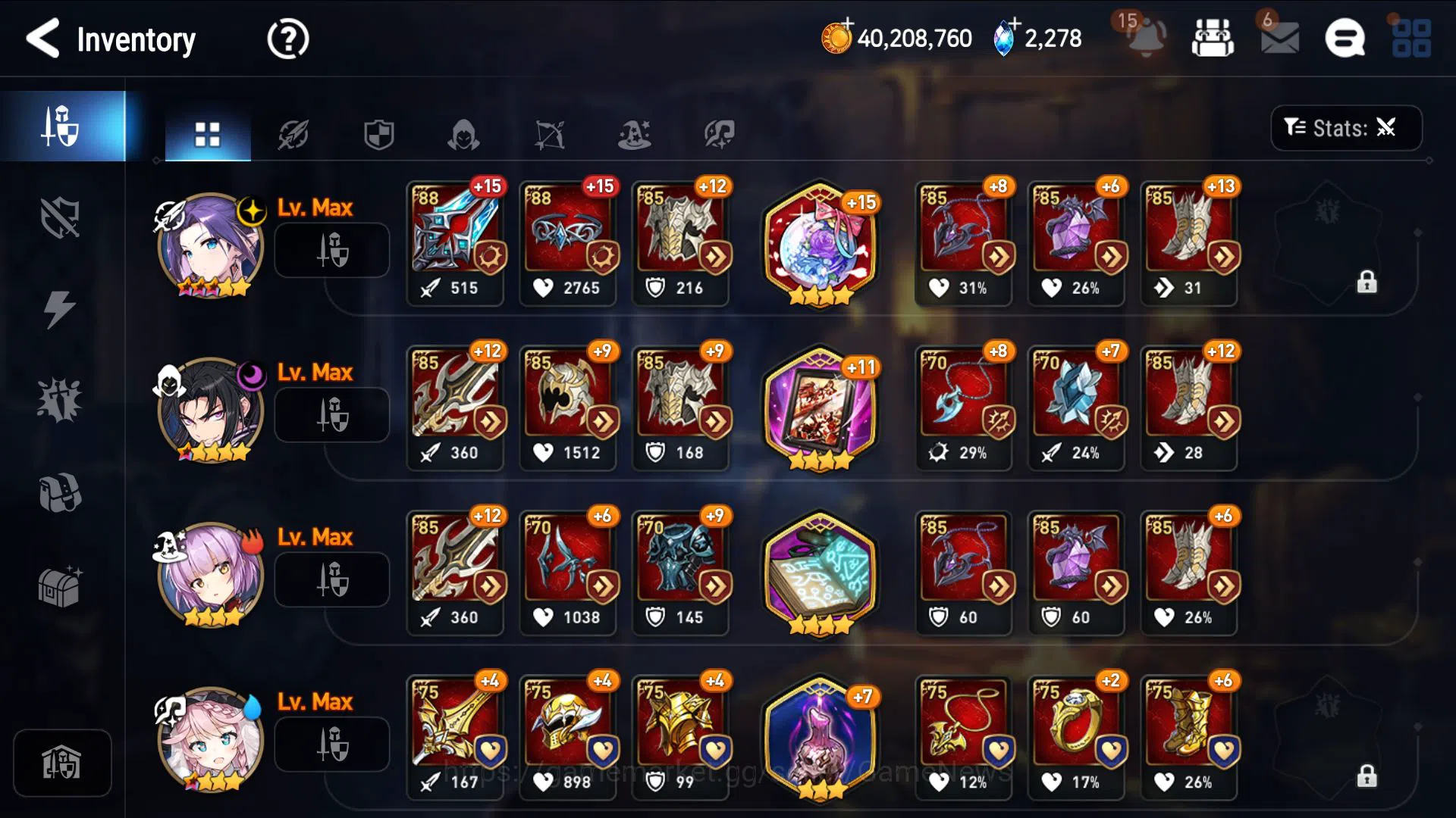 Epic Seven Accounts GLOBAL Unverif|8 ML(Lone W Peira,Sez,SS Vivian)(So image 8