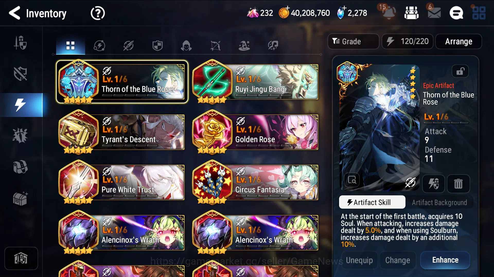 Epic Seven Accounts GLOBAL Unverif|8 ML(Lone W Peira,Sez,SS Vivian)(So image 9