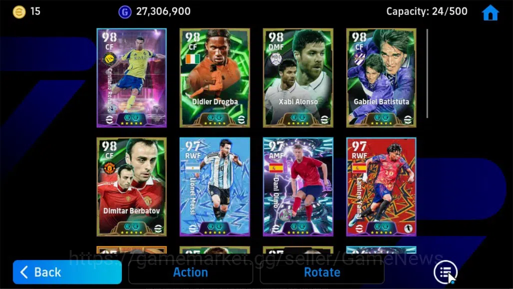 eFootball Accounts Android|BigTime(Claude Makelele)Epic Gabriel batis image 5