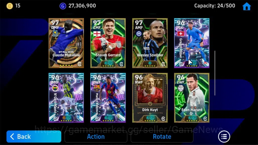 eFootball Accounts Android|BigTime(Claude Makelele)Epic Gabriel batis image 6