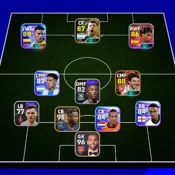 eFootball Accounts Others Android|PW 2646|Declan Rice BigT,James Rodriguez ShowT, Sergio Agüero Epic|2026|Check SS EFB3280B