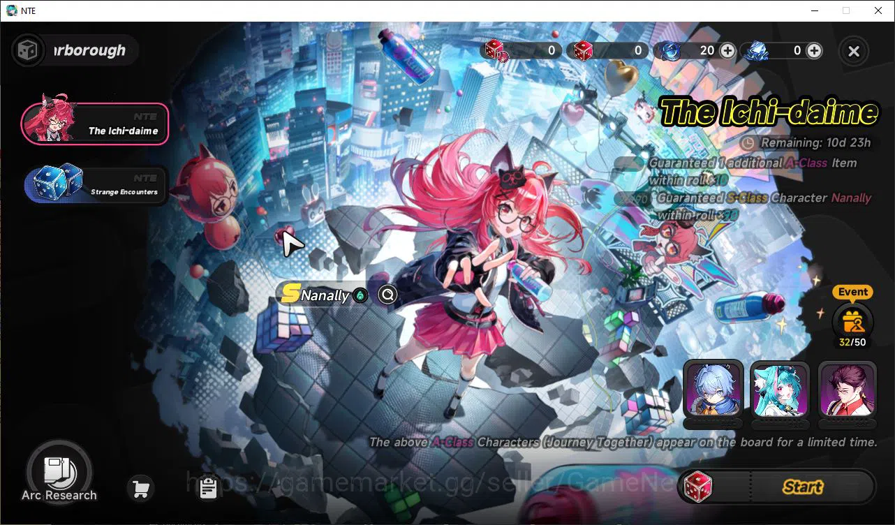 Neverness to Everness Accounts GLOBAL SEA|HL 3| 1 SSR Limited Nanally |5 SR Aurie image 3