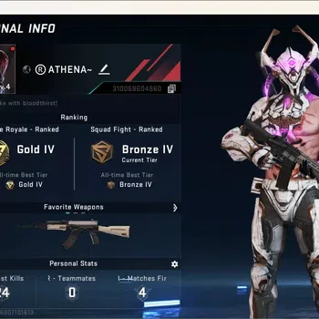 Blood Strike Accounts Rare Skin ASIA | 1 Ultra Striker ZERO - Nullifier|2 Legendary: M4A1-Venom,MCX-Radiance | 1 Collab