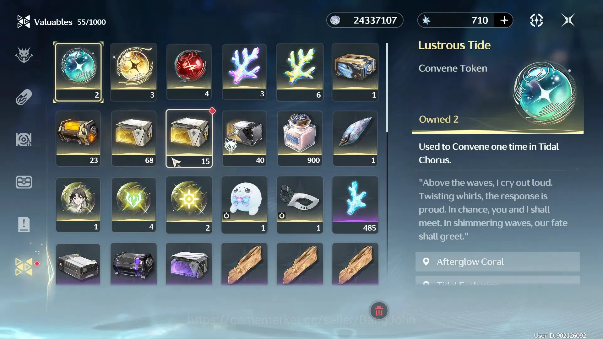 Wuthering Waves Accounts SEA | UL 55| 5 Limit +2 Sign|Limit  (Hiyuki,Chisa  image 10