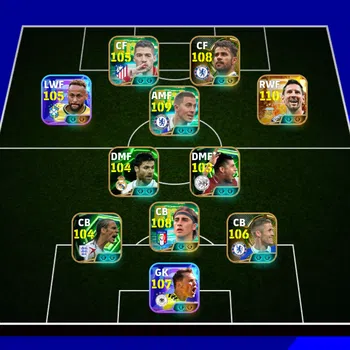 eFootball Accounts Meta Player EFB MOBILE [TS 3267] | NEW BIG TIME MESSI,EPIC CANNAVARO,SHOWTIME NEUER,NEYMAR & FULL BANNER