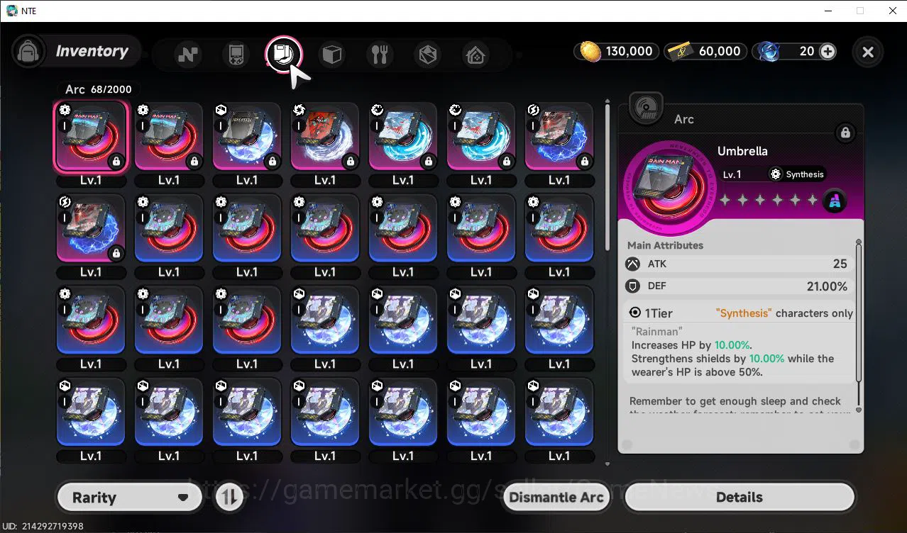 Neverness to Everness Accounts GLOBAL EU |HL 3| 1 SSR Limited Meta Nanally |4 SR  image 6