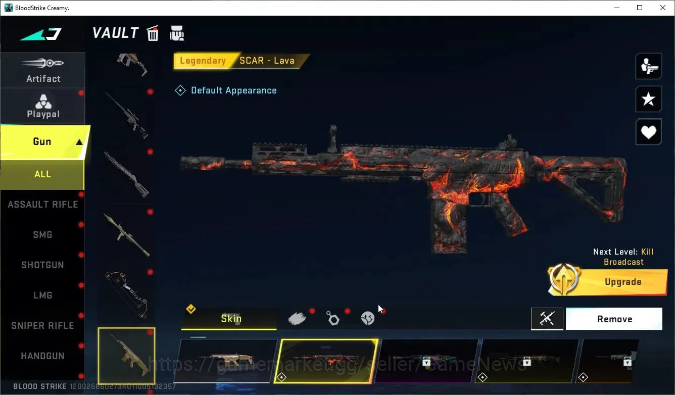 Blood Strike Accounts ASIA|2 ULTRA[Nacho-Enforcer,AUG-Flame]|11 Legendar image 13