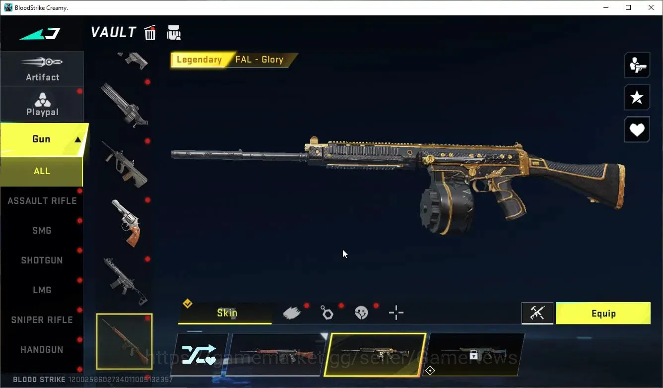 Blood Strike Accounts ASIA|2 ULTRA[Nacho-Enforcer,AUG-Flame]|11 Legendar image 14