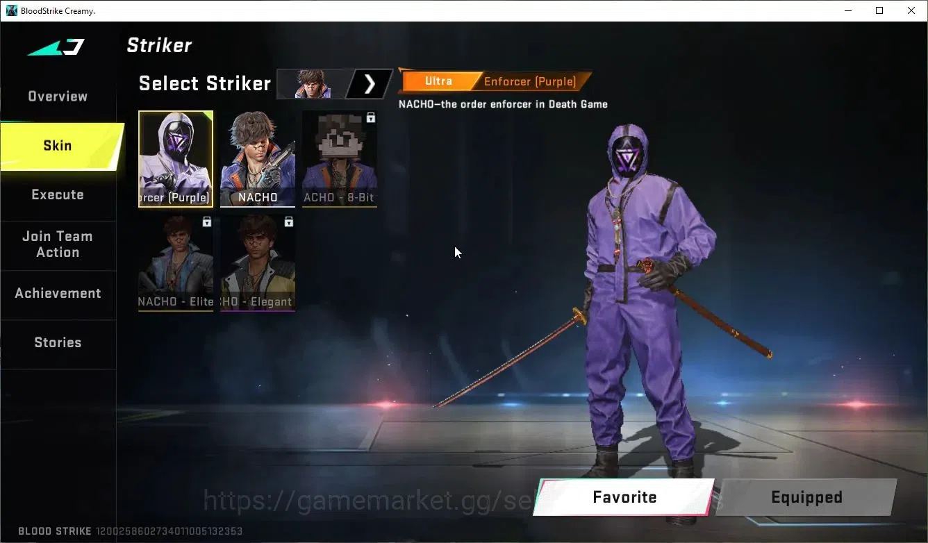 Blood Strike Accounts ASIA|2 ULTRA[Nacho-Enforcer,AUG-Flame]|11 Legendar image 3