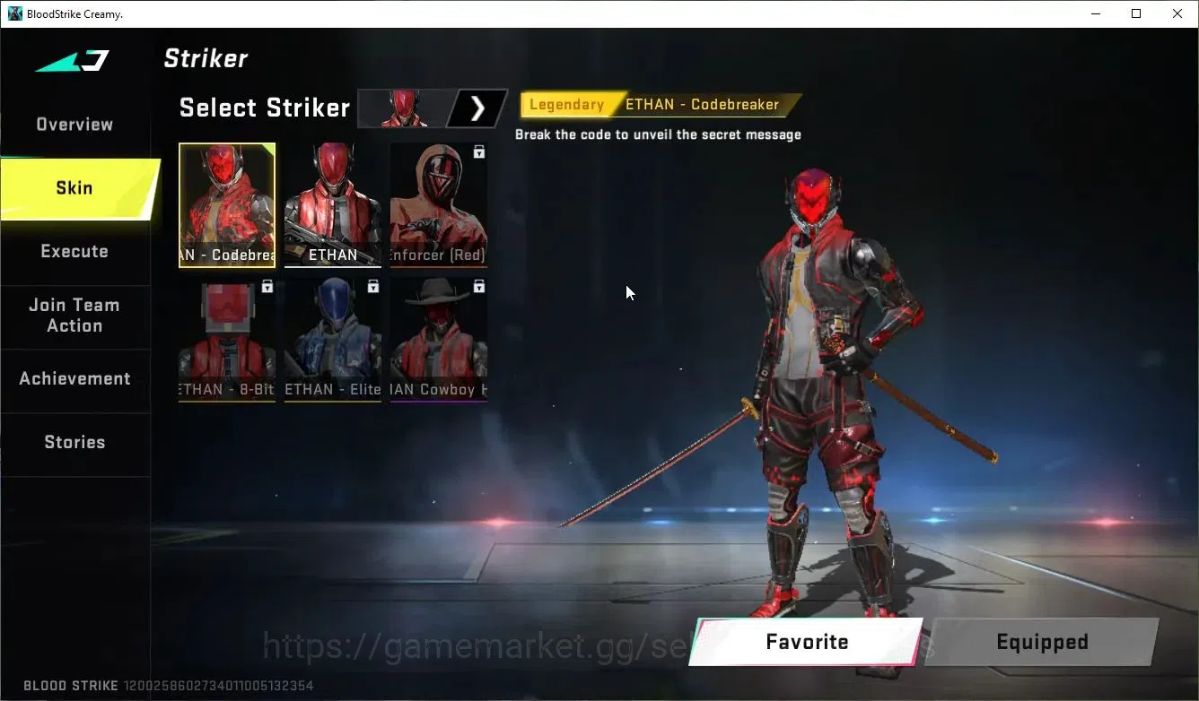 Blood Strike Accounts ASIA|2 ULTRA[Nacho-Enforcer,AUG-Flame]|11 Legendar image 4