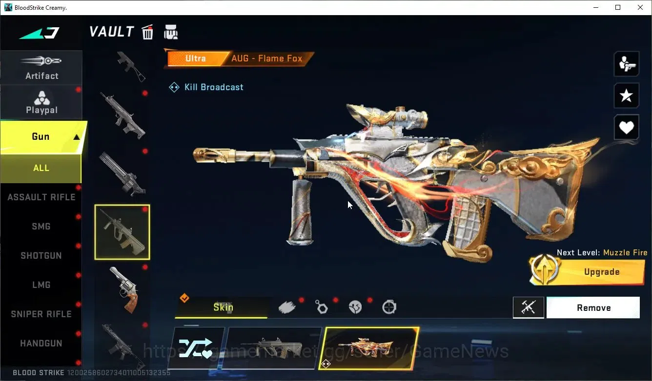 Blood Strike Accounts ASIA|2 ULTRA[Nacho-Enforcer,AUG-Flame]|11 Legendar image 6
