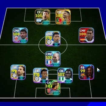 eFootball Accounts Legends & Iconic Players Android|Big Time Cristiano Ronaldo|5 Epic Aguero,Aubameyang,Andriy S,etc|Show
