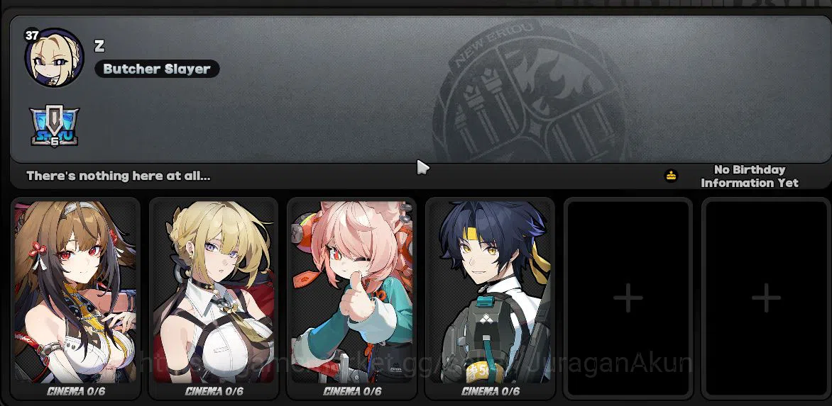 Zenless Zone Zero Accounts Asia IK 37|S1 Ch2|4 Limited (Evelyn+Sign,Ye Shungu image 3