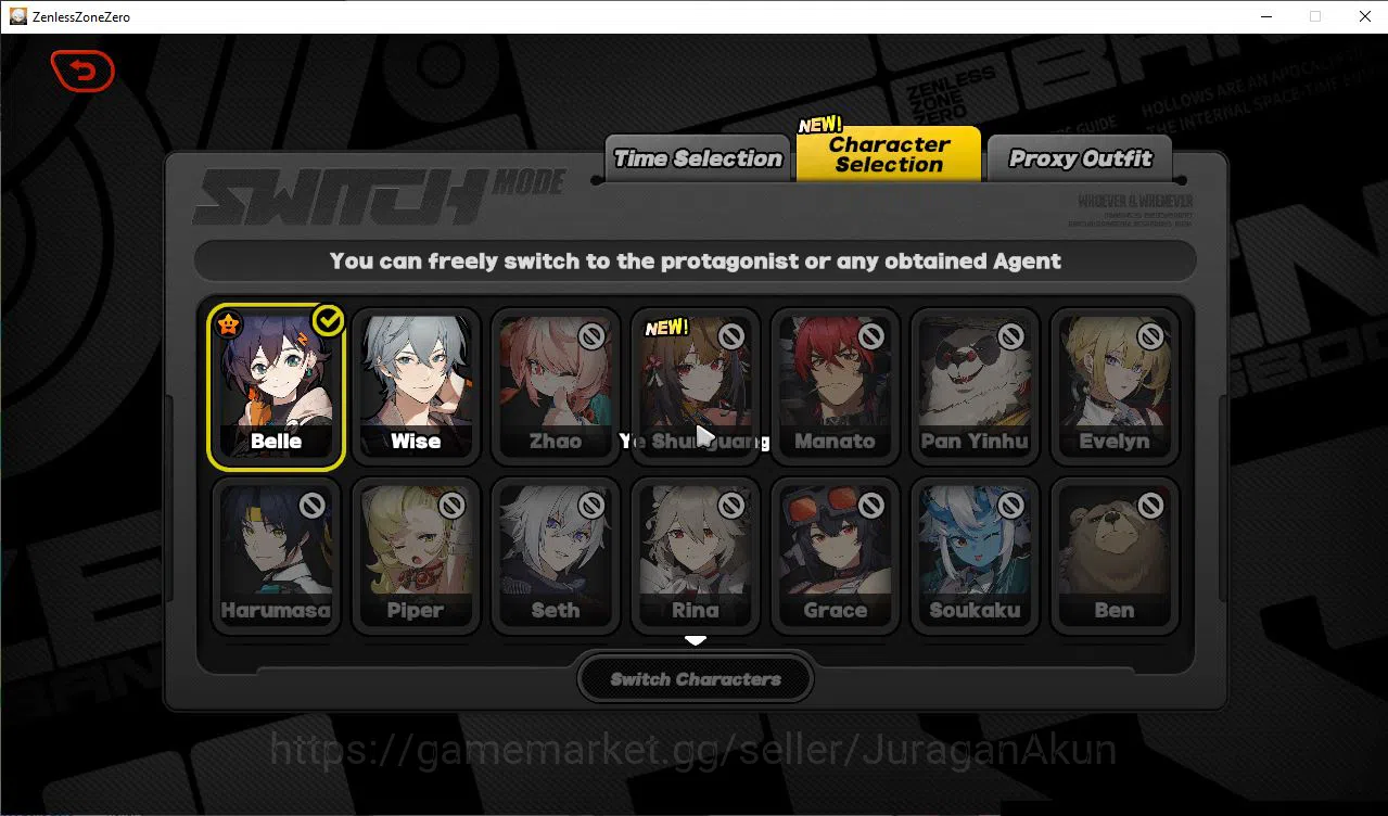 Zenless Zone Zero Accounts Asia IK 37|S1 Ch2|4 Limited (Evelyn+Sign,Ye Shungu image 8